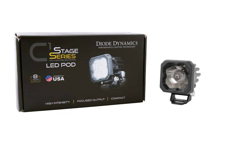 Diode Dynamics Stage Series C1 LED Pod Sport - White Wide Standard ABL Each - Image 8