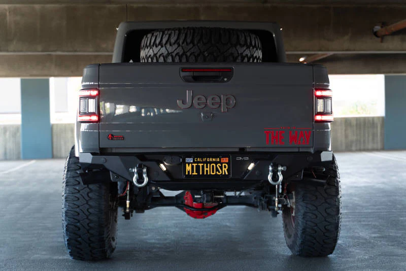 DV8 Offroad 20-23 Jeep Gladiator JT FS-15 Series Rear Bumper - Image 12