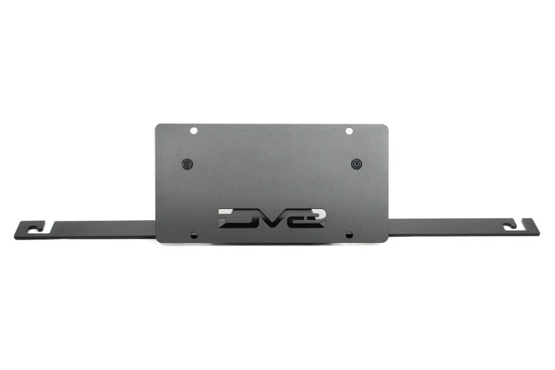 DV8 Offroad 2021 Ford Bronco Capable Bumper Slanted Front License Plate Mount - Image 7