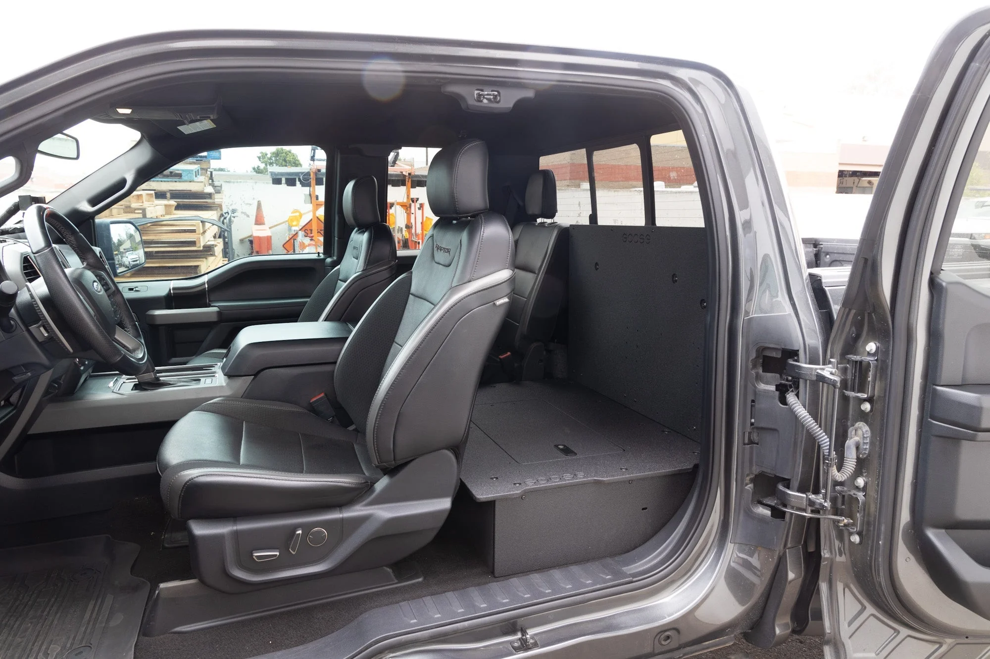 Ford F150 2015-Present 13th & 14th Gen. SuperCab - Second Row Seat Delete Plate System - Image 20