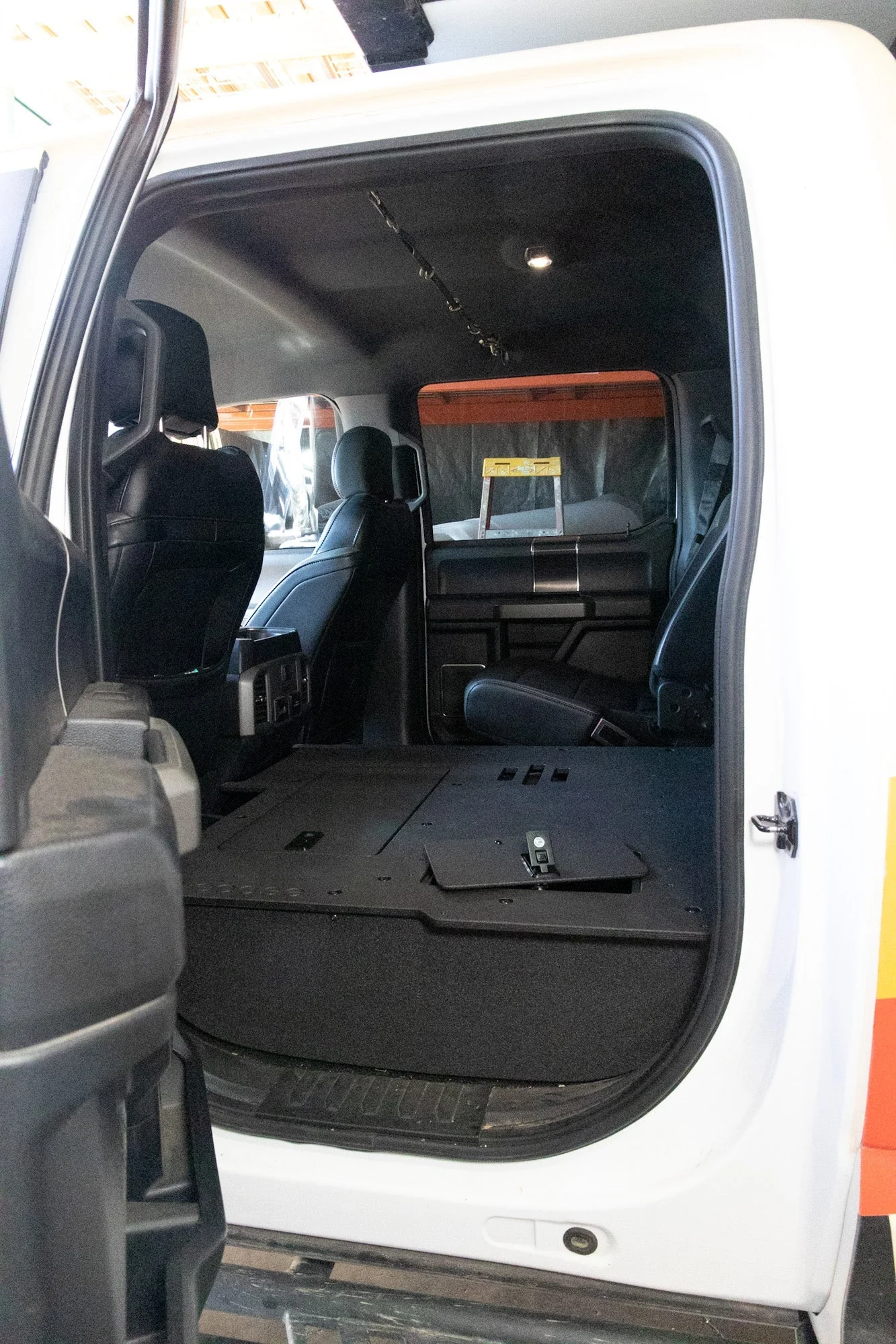 Ford F150 2015-Present 13th & 14th Gen. SuperCrew - Second Row Seat Delete Plate System - Image 8