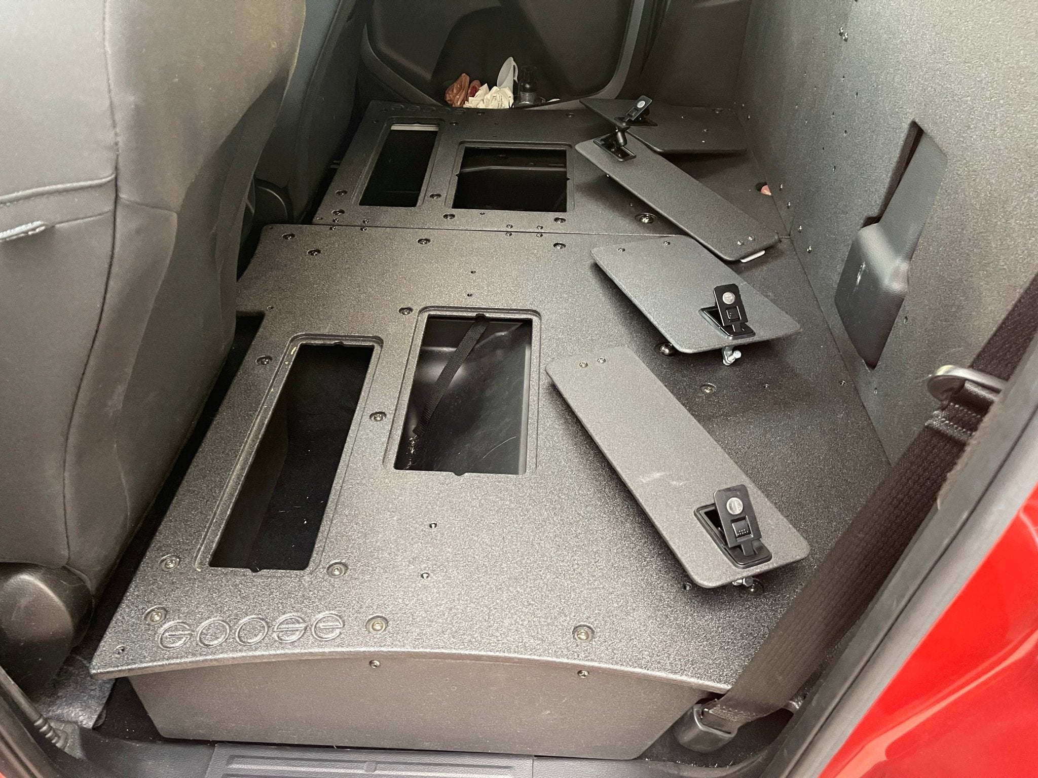 Ford Ranger 2019-2023 4th Gen. Super Crew - 100% Second Row Seat Delete Plate System - Image 7