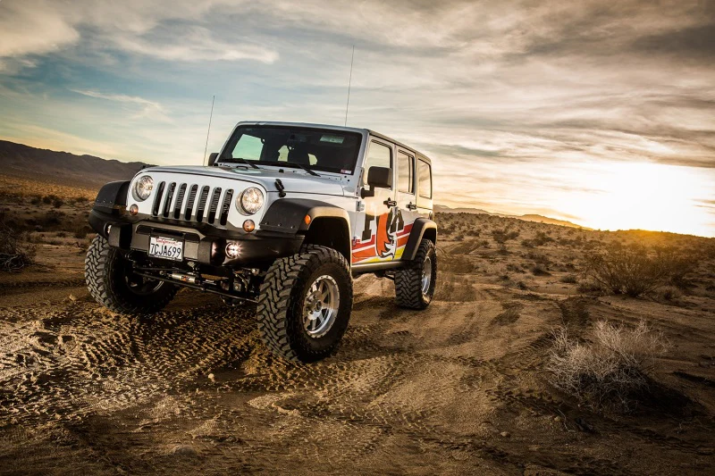 Fox 2007+ Jeep JK 2.0 Factory Series ATS Steering Stabilizer 22.15in Ext L - Orange Heritage Logo - Image 3