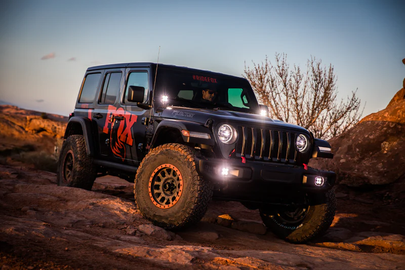 Fox 2018+ Jeep JL Factory Series Remote Res. Rear Shock / 3.5-4in. Lift w/ DSC - Image 5