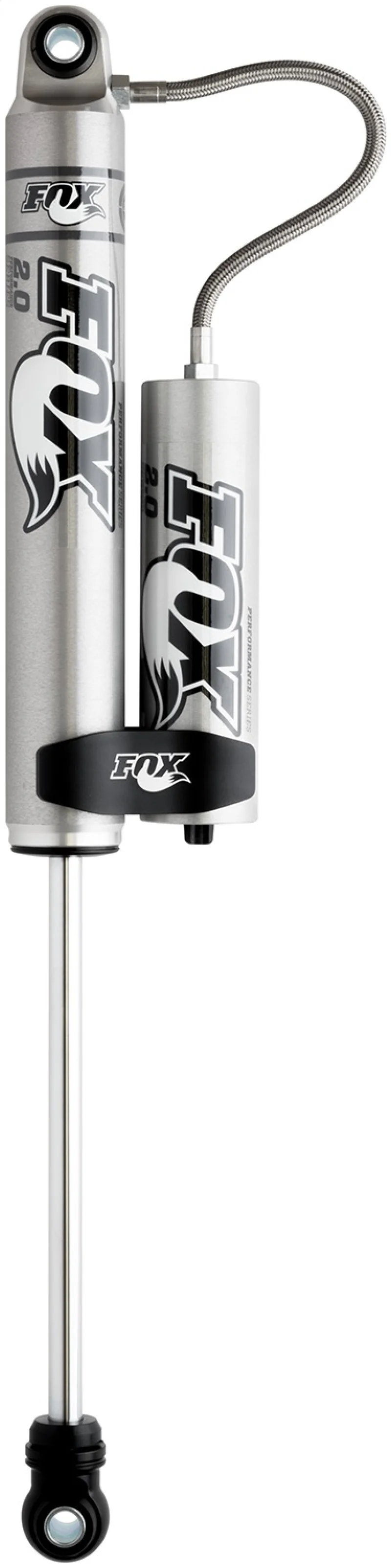 Fox 99+ Chevy HD 2.0 Performance Series 10.6in. Smooth Body Remote Res. Rear Shock / 0-1in. Lift - Image 7