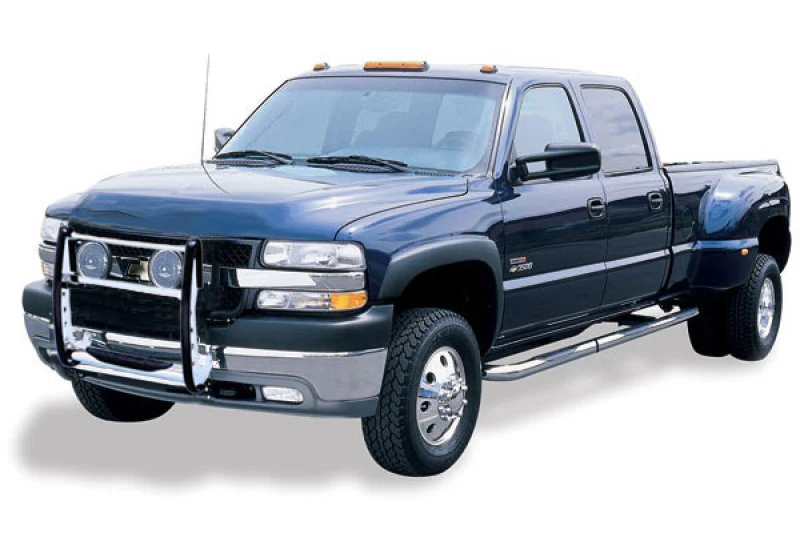 Go Rhino 07-13 Chevrolet Silverado 1500 3000 Series StepGuard - Black (Center Grille Guard Only) - Image 3