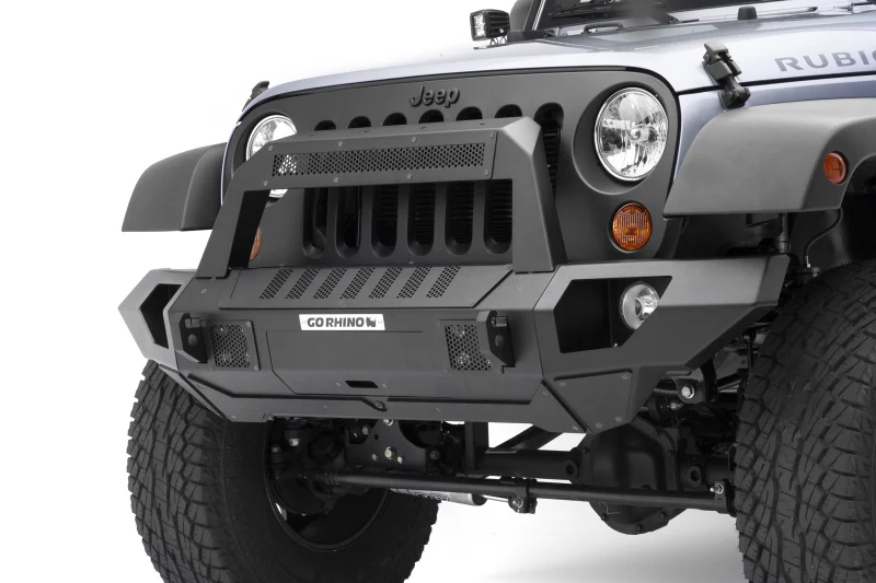 Go Rhino 07-20 Jeep Wrangler JL/JLU/JK/JKU/Gladiator JT Trailline 10 Light Mount Bar - Image 5