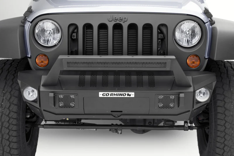 Go Rhino 07-20 Jeep Wrangler JL/JLU/JK/JKU/Gladiator JT Trailline 20 Light Mount Bar - Image 3