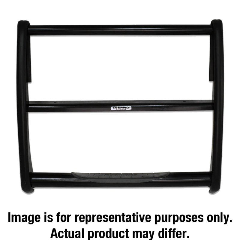 Go Rhino 15-17 Ford F-150 3000 Series StepGuard - Black (Center Grille Guard Only)