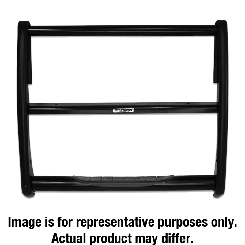 Go Rhino 15-17 Ford F-150 3000 Series StepGuard - Black (Center Grille Guard Only) - Image 2
