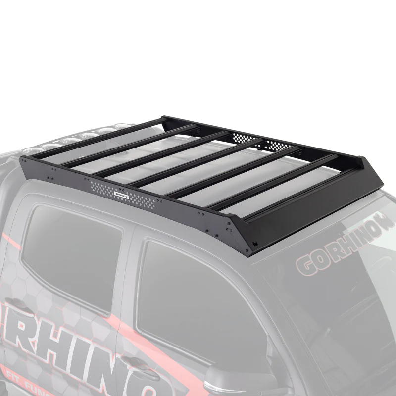 Go Rhino 16-23 Toyota Tacoma DC Ceros Low Profile Roof Rack - Tex. Blk - Image 8