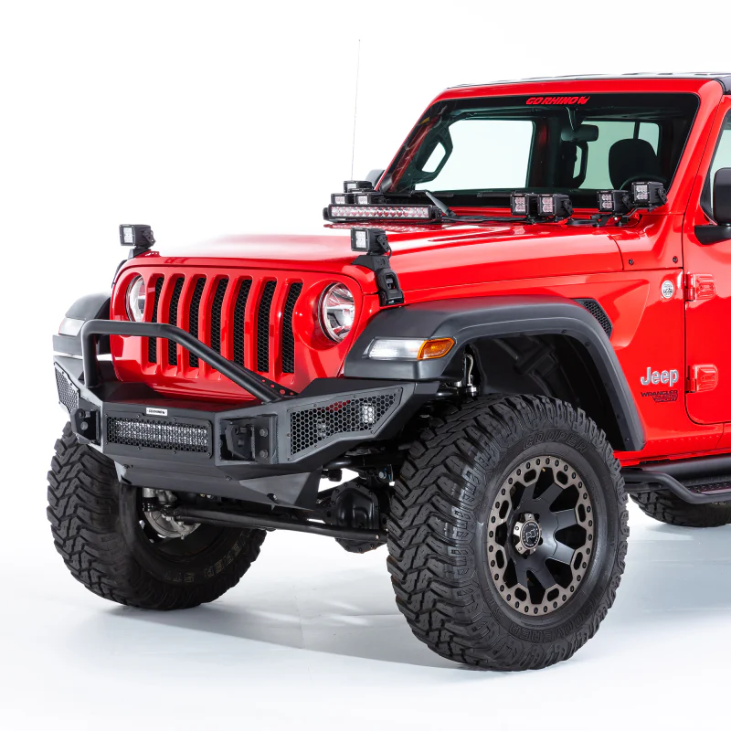 Go Rhino 18-20 Jeep Wrangler JL/JLU/Gladiator JT Light Mount - 3in Cube - Image 13