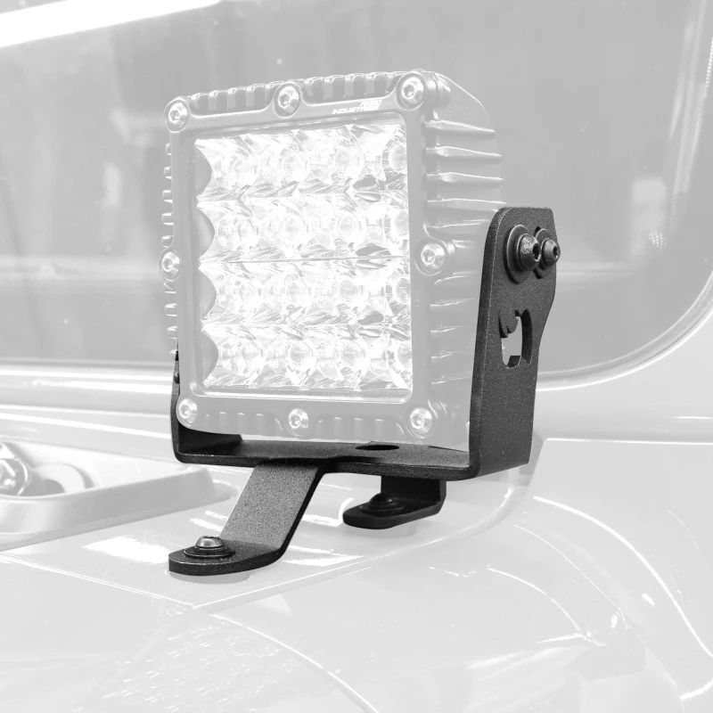 Go Rhino 18-20 Jeep Wrangler JL/JLU/Gladiator JT Light Mount - 6in Q4 Series - Image 6