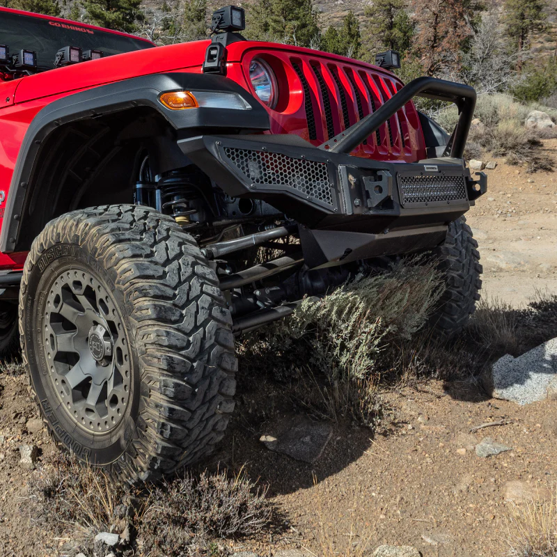 Go Rhino 18-20 Jeep Wrangler JL/JLU Rockline Front Bumper Skid Plate - Image 12