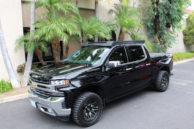 Go Rhino 19-23 Chevrolet/GMC Silverado/Sierra 1500 CC Ceros Low Profile Roof Rack - Tex. Blk - Image 10