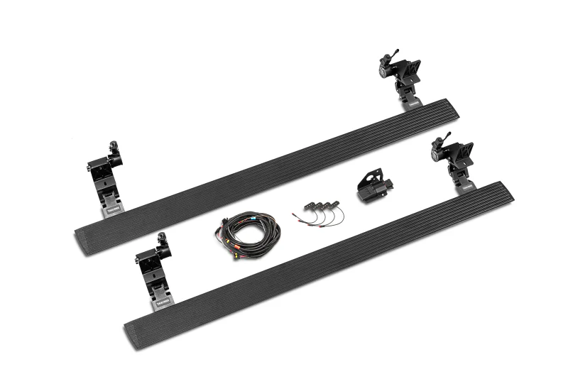 Go Rhino 22-23 Toyota Tundra Double Cab 4dr E-BOARD E1 Electric Running Board Kit - Tex. Blk - Image 5