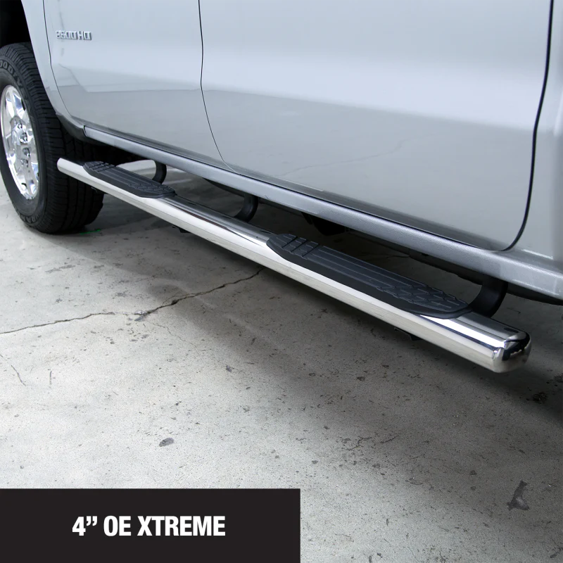 Go Rhino 4in OE Xtreme SideSteps - Stainless Steel - 87in - Image 4