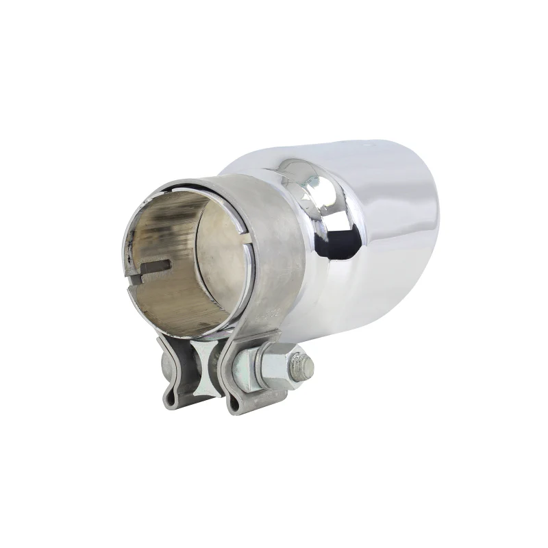 Go Rhino Exhaust Tip - Chrome - ID 2in x L 6in x OD 3in - Image 8