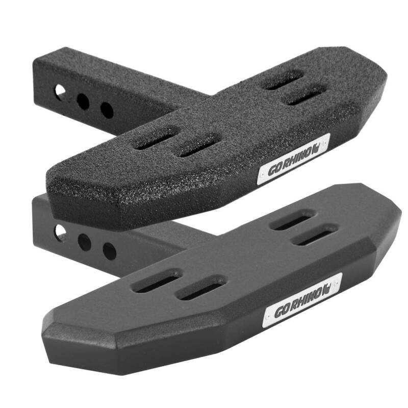 Go Rhino RB30 Slim Hitch Step - 17in. Long / Universal (Fits 2in. Receivers) - Tex. Blk - Image 3