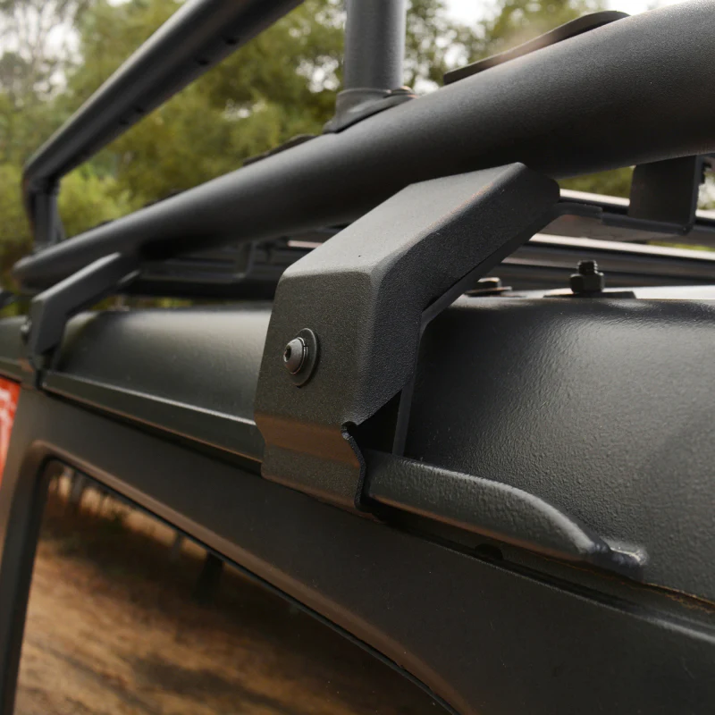 Go Rhino SRM Rack Rain Gutter Mount Kit - 4pc. (Mounts to Factory Rain Gutter/Drip Rail) - Image 8
