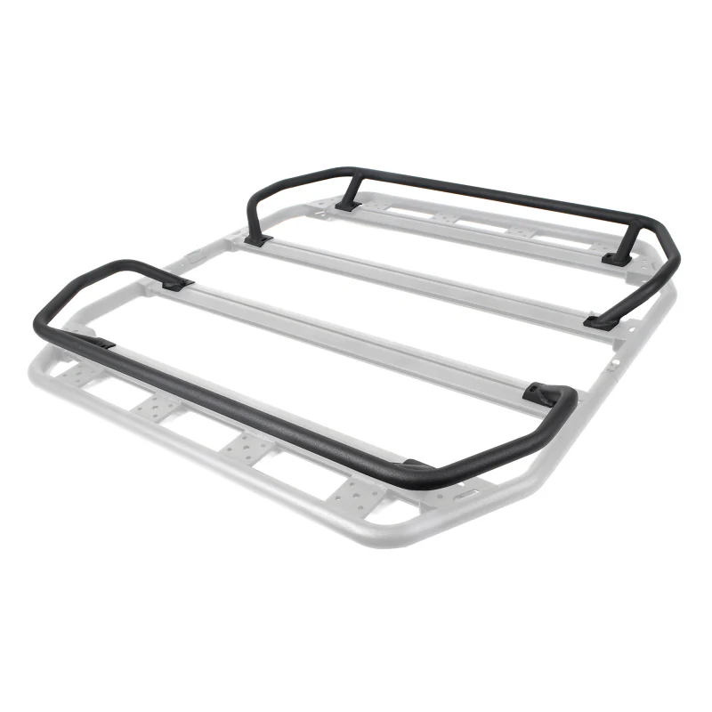 Go Rhino SRM300 Quad Overland Rail Kit (For 40x40in. Rack) - Tex. Blk (Rails ONLY - Req. Platform) - Image 2