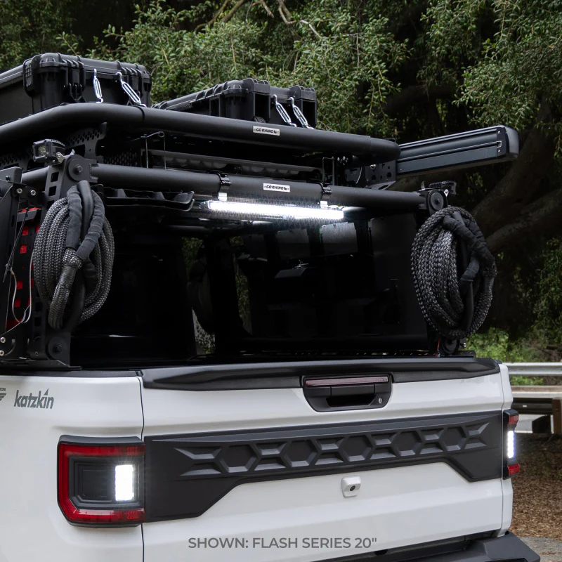 Go Rhino Xplor Flash Series Sgl Multi Function LED Light Bar (Track Mount) 20in. - Blk - Image 14