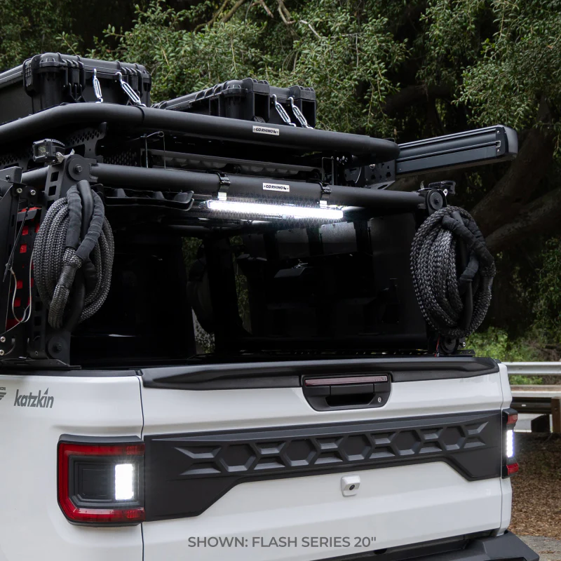 Go Rhino Xplor Flash Series Sgl Multi Function LED Light Bar (Track Mount) 30in. - Blk - Image 15