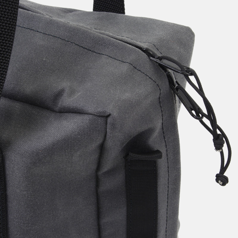 Go Rhino XVenture Gear Recovery Bag (7.5x11.5x18in. Closed) 12oz Waxed Canvas - Black - Image 14