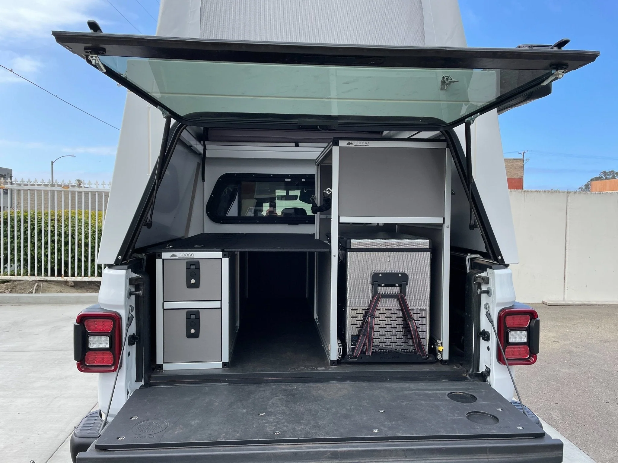 Goose Gear Camper System - Toyota Tacoma 2005-Present 2nd and 3rd Gen - Camper 6 Ft. Bed Plate System - Image 2