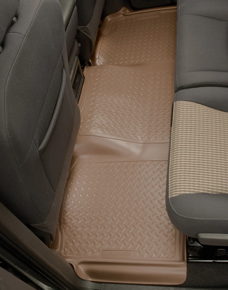 Husky Liners 04-06 Chevrolet Silverado/GMC Sierra HD Classic Style 2nd Row Black Floor Liners - Image 5