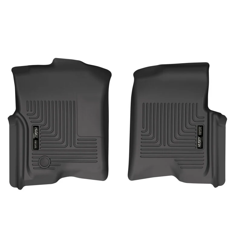 Husky Liners 04-08 Ford f-150 SuperCrew Cab WeatherBeater Front Floor Liner (Black) - Image 2