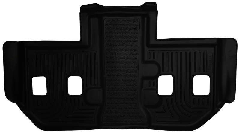 Husky Liners 07-13 GM Escalade/Suburban/Yukon WeatherBeater Black 3rd Seat Floor Liners - Image 2
