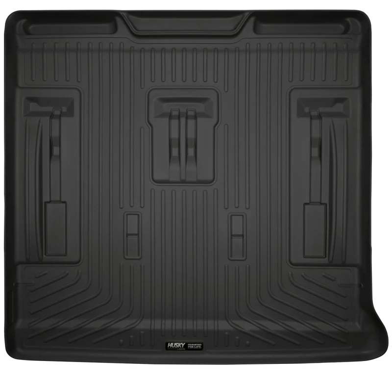 Husky Liners 07-13 GM Escalade/Suburban/Yukon WeatherBeater Black Rear Cargo Liners - Image 2