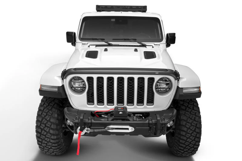 Husky Liners 07-18 Jeep Wrangler JK/JKU Aeroskin II Low Profile - Tex. Black - Image 3