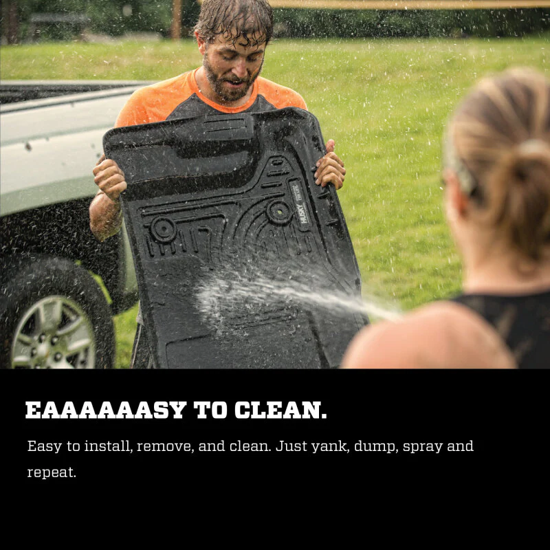Husky Liners 08-10 Ford SD Super Cab WeatherBeater Combo Black Floor Liners (w/o Manual Trans Case) - Image 15