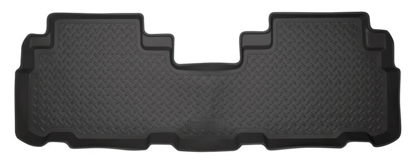 Husky Liners 08-12 Toyota Highlander Classic Style 2nd Row Black Floor Liners (One Piece Unit) - Image 2