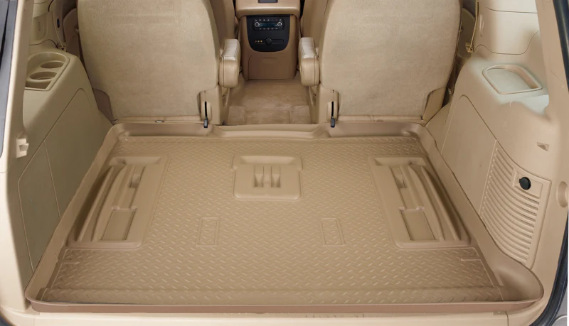 Husky Liners 08-12 Toyota Sequoia Classic Style Black Rear Cargo Liner (Behind 2nd Row) - Image 3