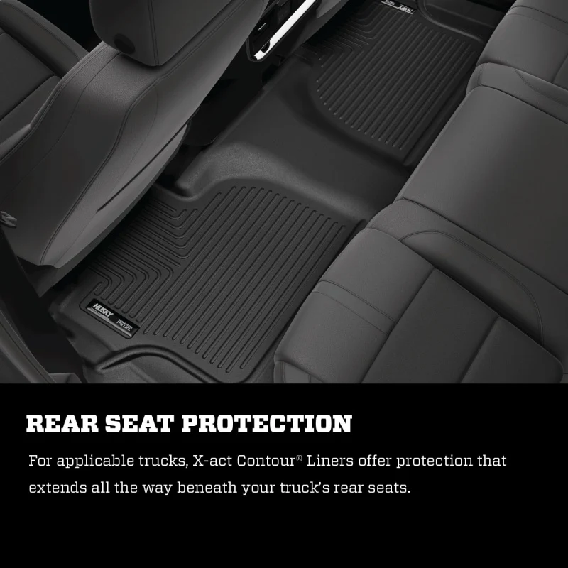 Husky Liners 08-16 Chrysler T&C / 08-20 Grand Caravan Stow-N-Go X-act 2nd Seat Floor Liner - BLK - Image 10