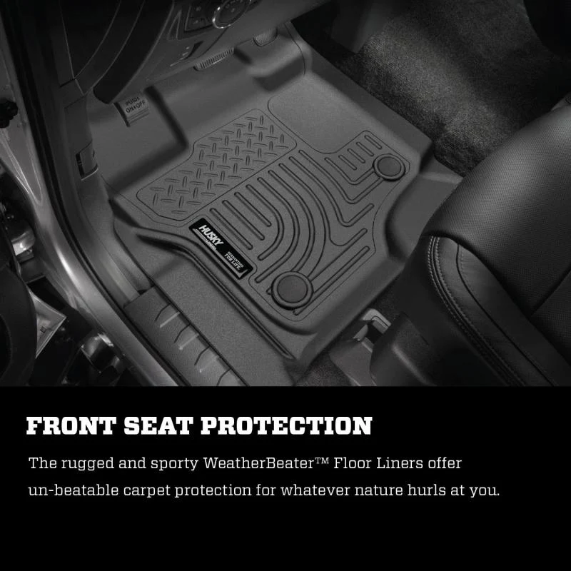 Husky Liners 09-12 Ford F-150 Super Crew WeatherBeater Tan Rear Cargo Liner - Image 8