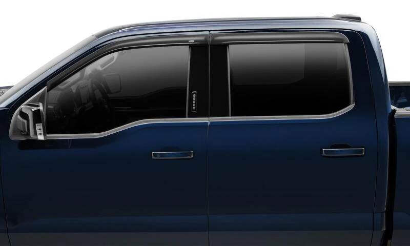 Husky Liners 09-14 Ford F-150 Supercrew Ventvisor Low Profile (4pc) - Smoke - Image 6