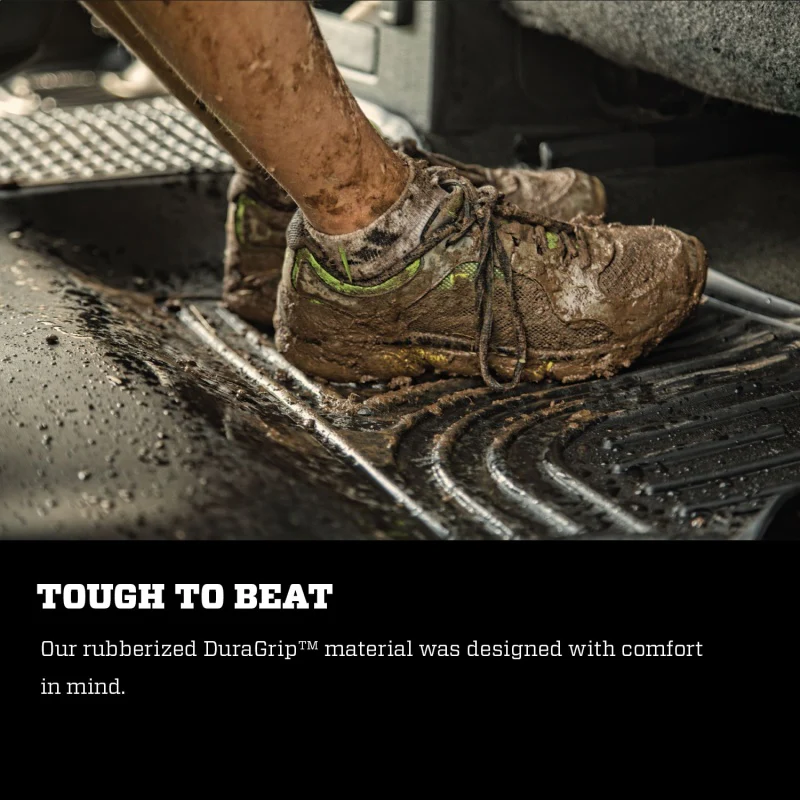 Husky Liners 10-15 Dodge Ram Mega Cab X-Act Contour Black 2nd Row Floor Liners - Image 10