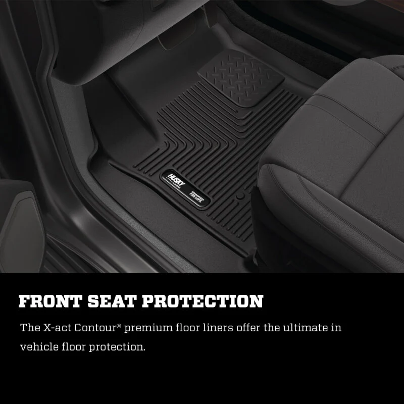 Husky Liners 10-17 GM Equinox/Terrain X-Act Contour Rear Black Floor Liners - Image 15