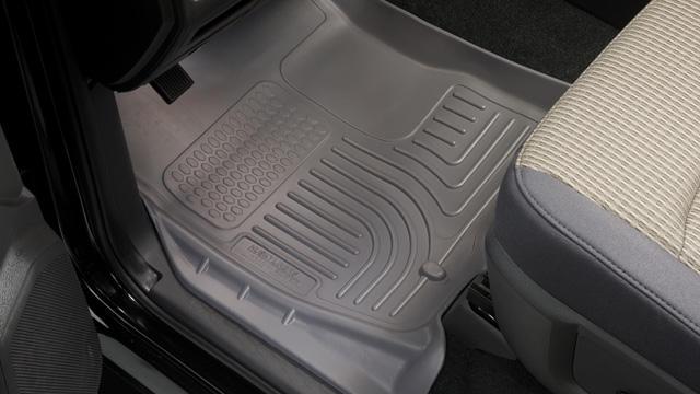 Husky Liners 12-18 Toyota Yaris WeatherBeater Black Front Floor Liners