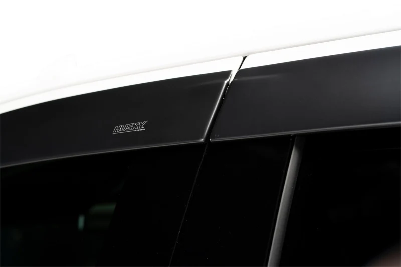 Husky Liners 14-18 Chevrolet Silverado 1500 DC Ventvisor Low Profile 4pc - Matte Black - Image 3