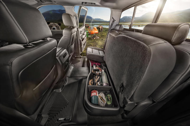 Husky Liners 14-21 Toyota Tundra Double Cab Under Seat Storage Box (w/o Factory Subwoofer) - Image 3