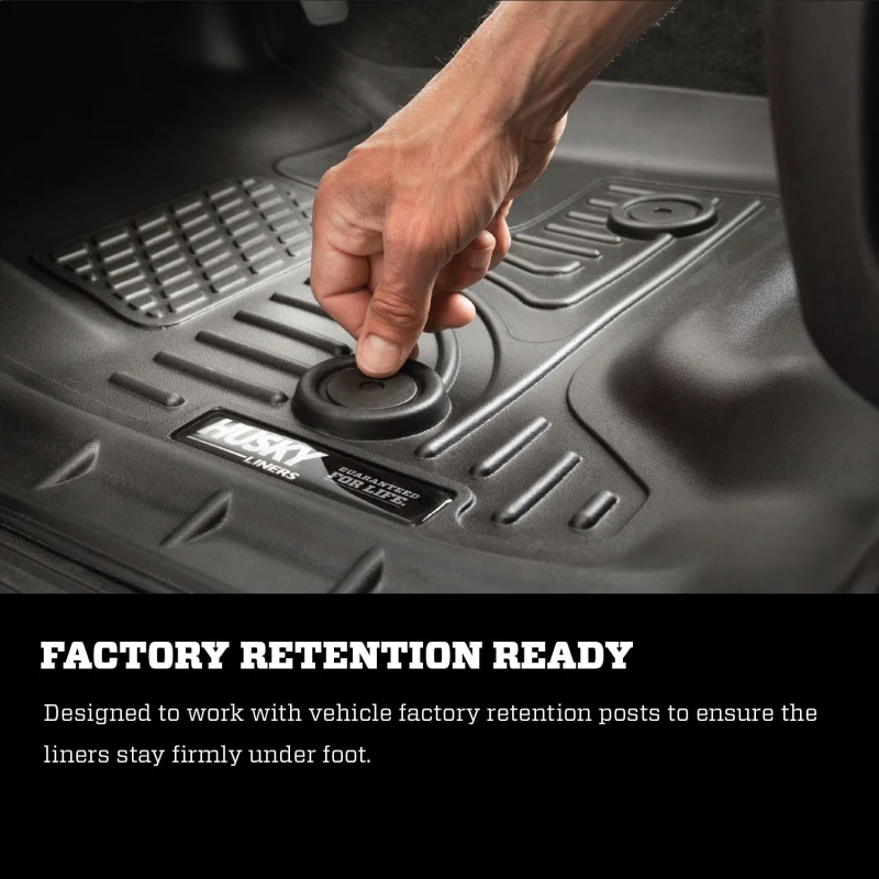 Husky Liners 14 Toyota Corolla Weatherbeater Black Front & 2nd Seat Floor Liners - Image 4