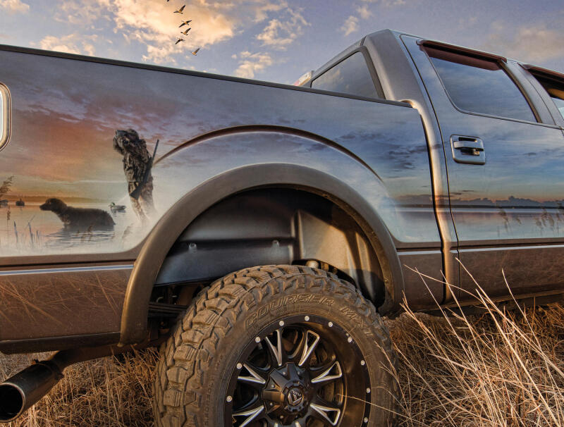 Husky Liners 15-20 Ford F-150 Black Rear Wheel Well Guards - Image 4