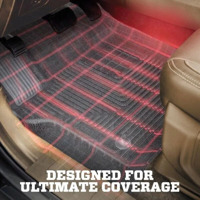 Husky Liners 16-25 Volvo XC90 WeatherBeater 2nd Seat Black Floor Liners - Image 7