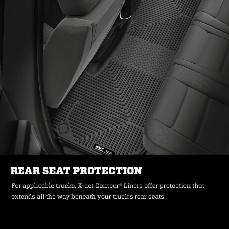 Husky Liners 18-23 BMW X3 X-Act Contour Black Floor Liners (2nd Seat) - Image 14