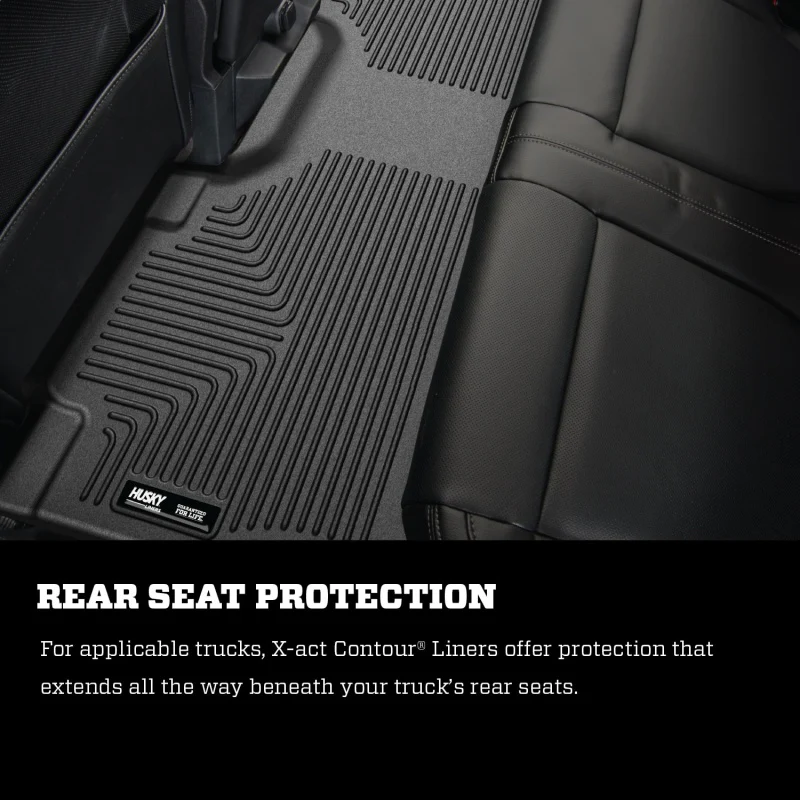 Husky Liners 18-24 Chevrolet Equinox/GMC Terrain X-Act Contour Black Front Floor Liners - Image 9